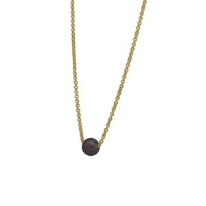 Gold Filled Tahitian Pearl Floating Necklace